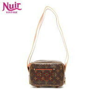 Louis Vuitton Monogram Perfo Trocadero Shoulder Bag Brown